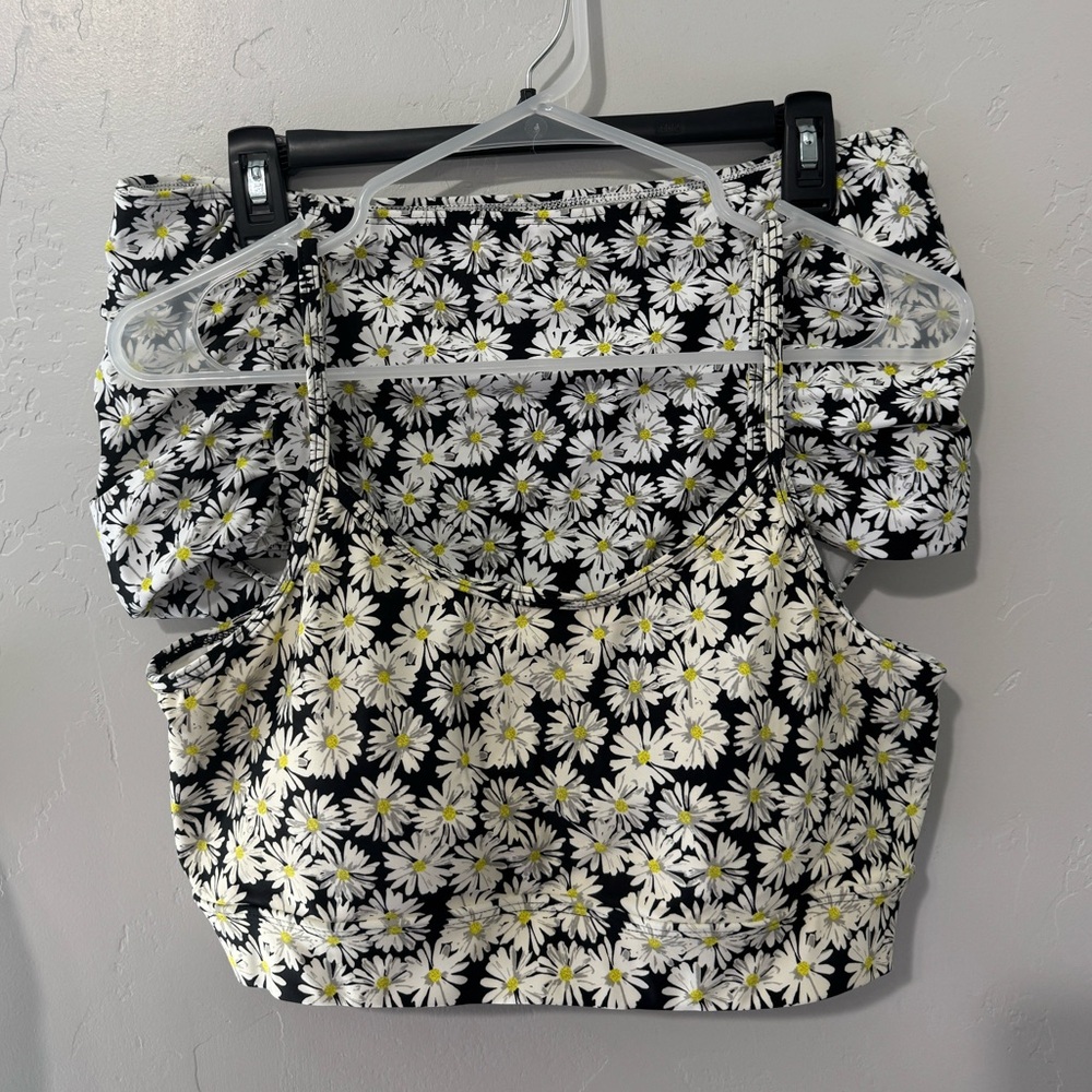 3 Piece Plus Size Daisy Swimsuit